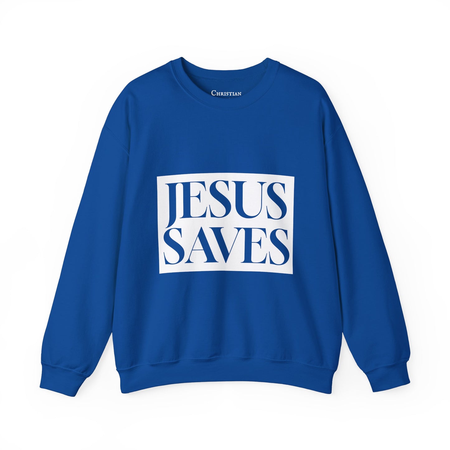 Jesus Saves - Adult Sweatshirt
