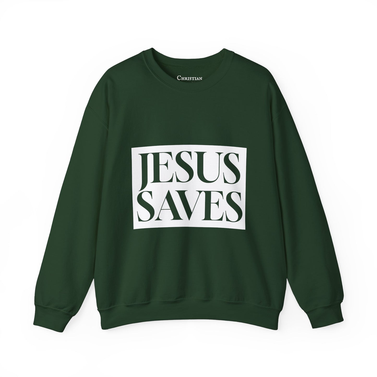 Jesus Saves - Adult Sweatshirt